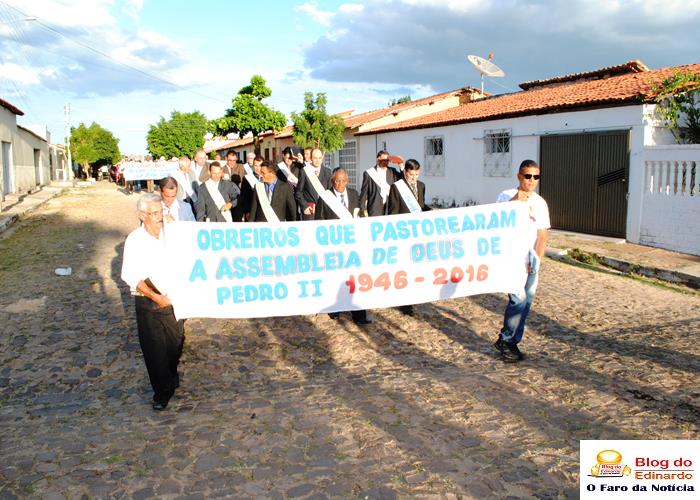 Assembleia de Deus comemora 70 anos de fundada em Pedro II - Imagem 60