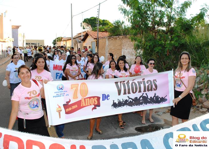 Assembleia de Deus comemora 70 anos de fundada em Pedro II - Imagem 30