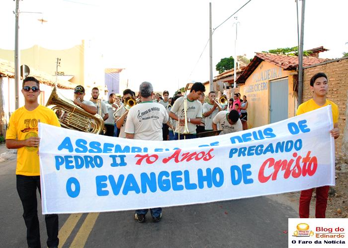 Assembleia de Deus comemora 70 anos de fundada em Pedro II - Imagem 15
