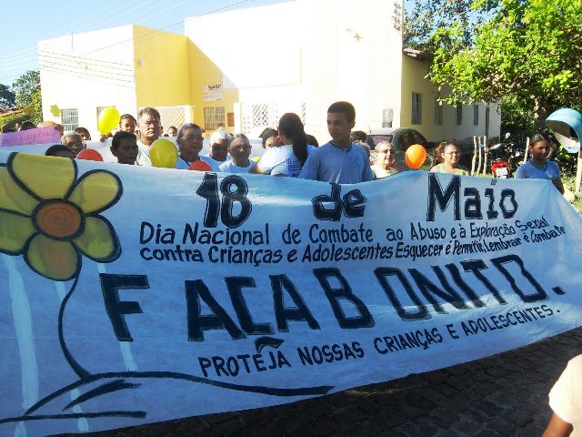 PREFEITURA DE BOA HORA PROMOVE CAMINHADA DE COMBATE AO ABUSO SEXUAL - Imagem 1