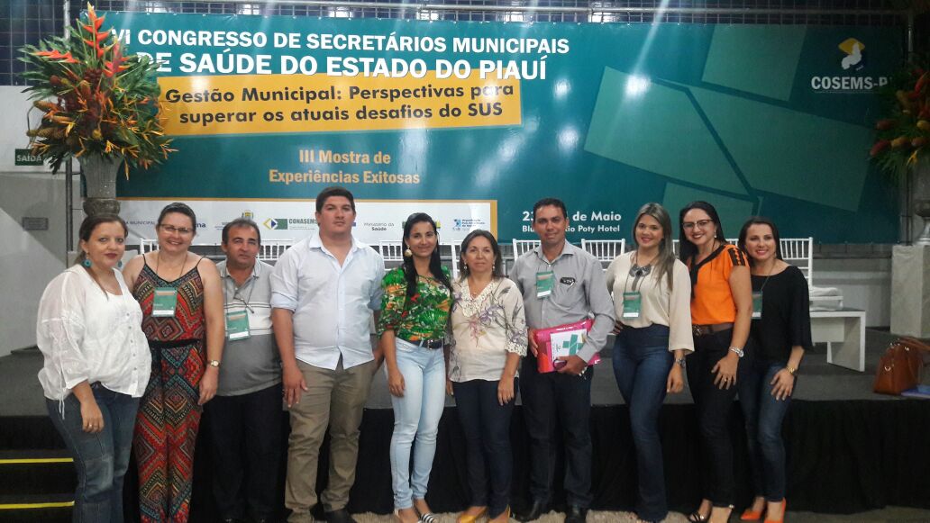 São Félix esteve no VI Congresso dos Secretários Municipais do PI