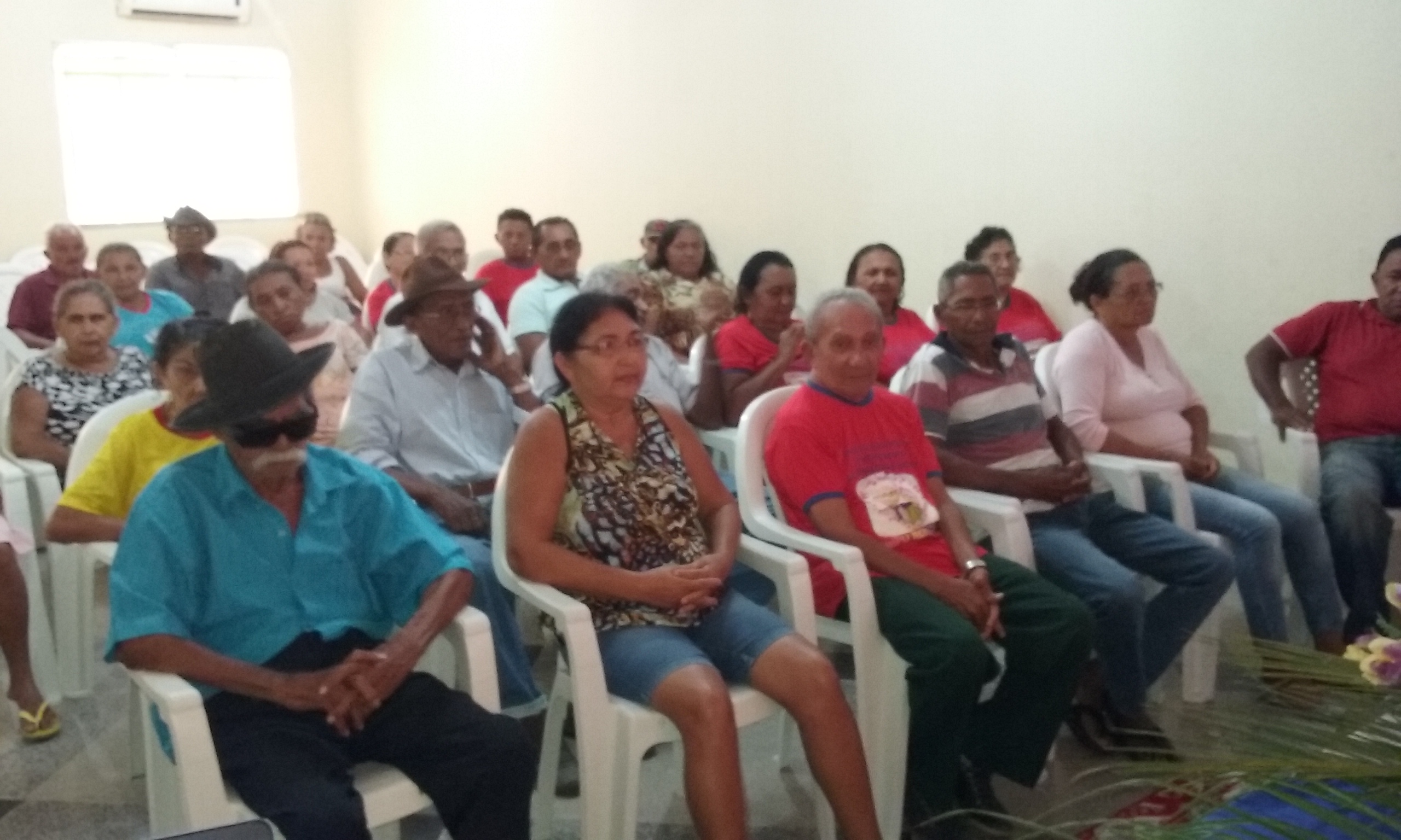 Reunião com o Grupo de Idosos do Programa Renascer 