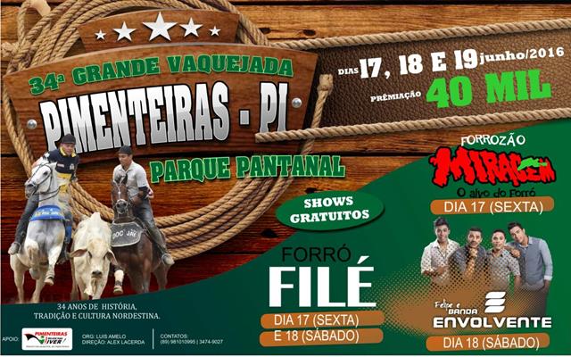 Vaquejada de Pimenteiras começa nessa sexta-feira com festas gratui - Imagem 1