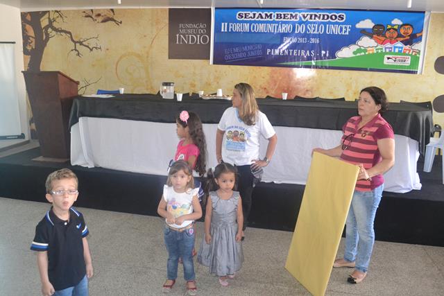 Pimenteiras realiza II Fórum Comunitário do Selo Unicef - Imagem 23