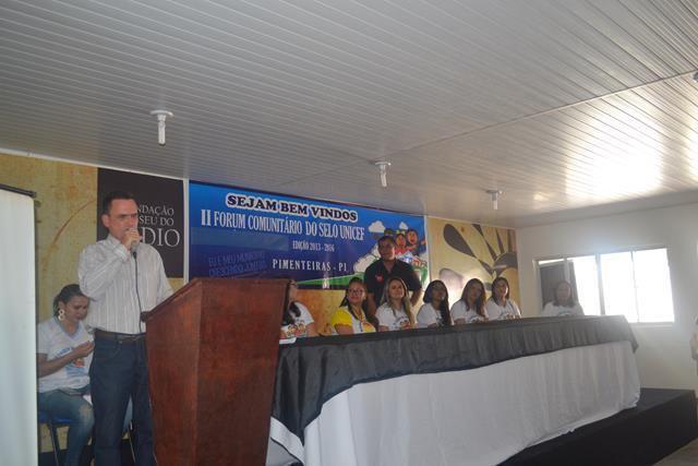 Pimenteiras realiza II Fórum Comunitário do Selo Unicef - Imagem 16