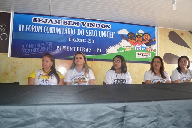 Pimenteiras realiza II Fórum Comunitário do Selo Unicef - Imagem 18