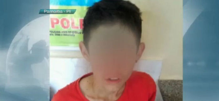 Adolescente de 15 anos apreendido com a moto da vítima