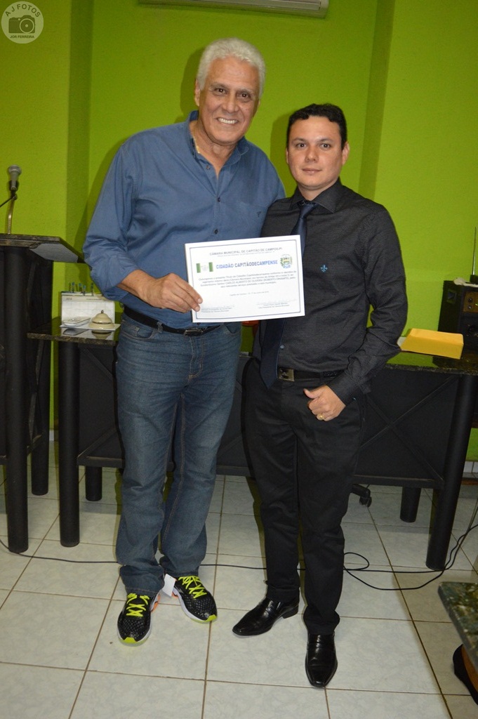 Roberto Dinamite recebeu título de Cidadão Capitão de Campense - Imagem 14