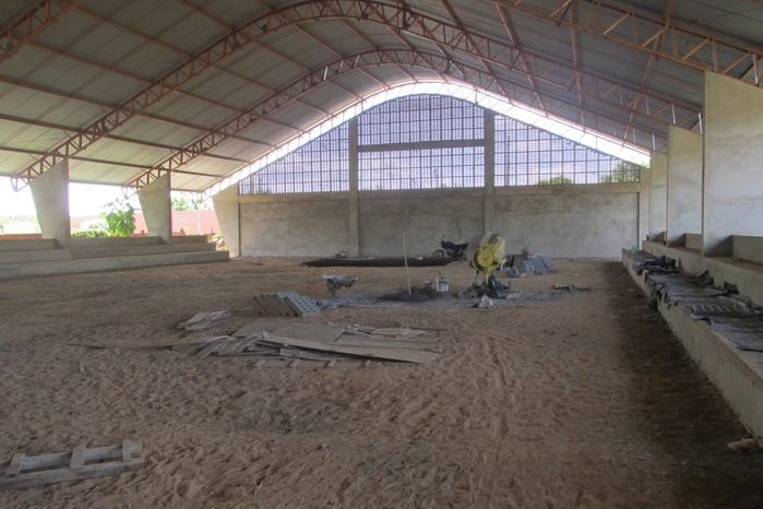  Quadra Poliesportiva será concluída em 60 dias em Agricolândia   - Imagem 1
