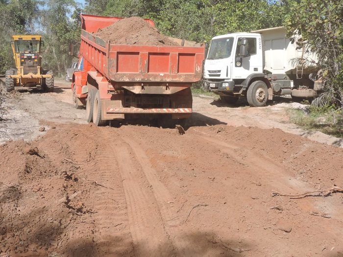 Assentamento Esperança é beneficiado com estrada nova. - Imagem 2