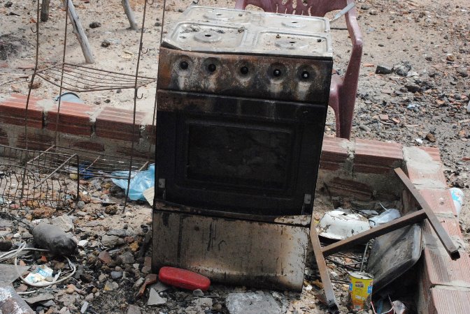 Botijão explode e quase mata família em Campo Maior  - Imagem 2