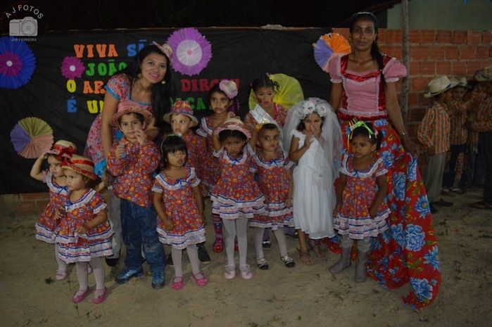 Escola municipal da zona rural realizou o V arraia  - Imagem 7