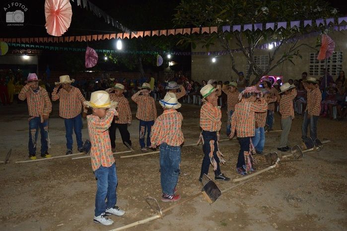 Escola municipal da zona rural realizou o V arraia  - Imagem 8