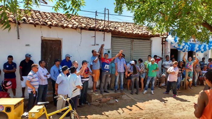 Inauguração do comitê partido progressista ( 11 ) (Crédito: Imagens do site do partido - Cajazeiras do Piauí )