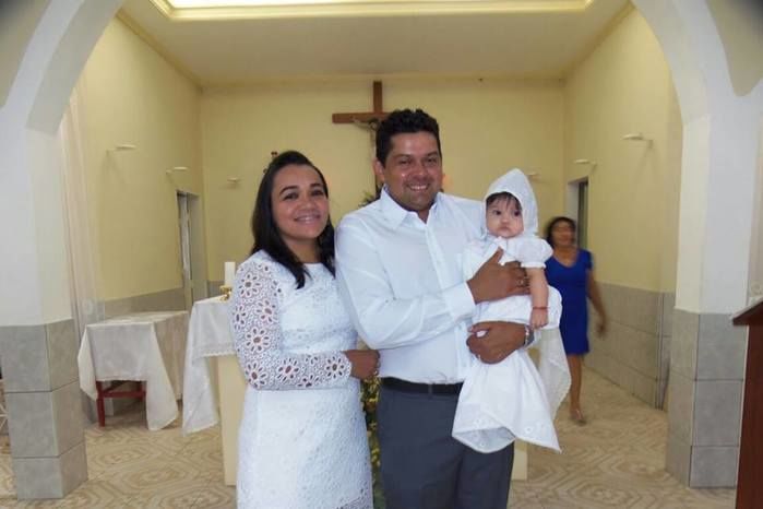 Celebração religiosa do Batizado de Maria Lucia. - Imagem 8