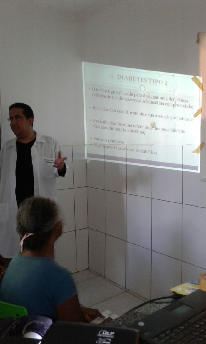 Palestra sobre hipertensão e diabetes com usuários. - Imagem 15
