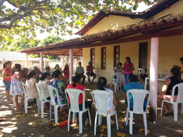 Palestra sobre hipertensão e diabetes com usuários. - Imagem 1