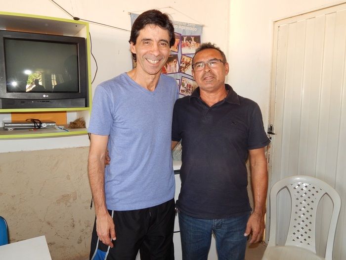 Mauro Galvão esteve com adolescentes e jogou com veterano. - Imagem 18