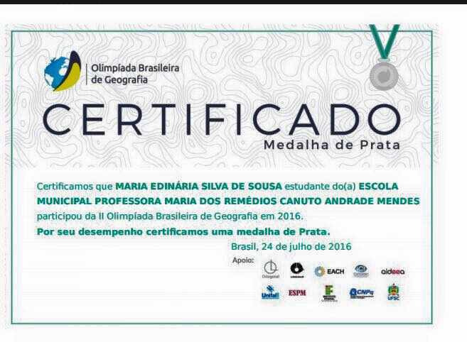 Alunos da rede municipal de ensino se destacam na OBG - Imagem 1