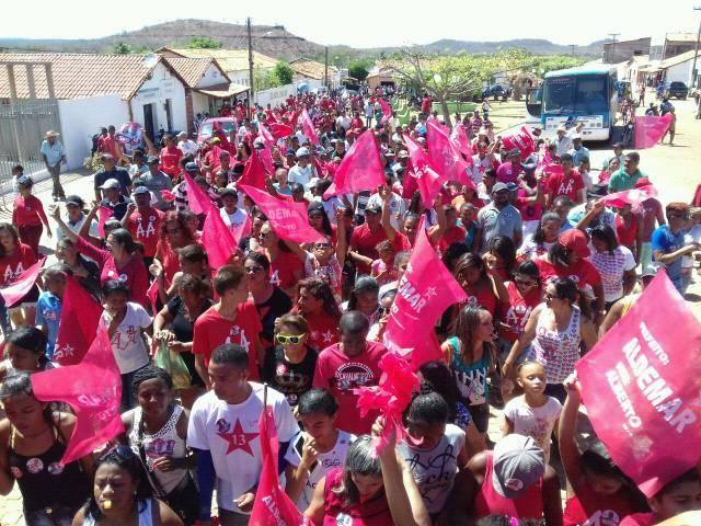 PT - pelas ruas de Cajazeiras do Piauí (Crédito: Francisco Sousa)