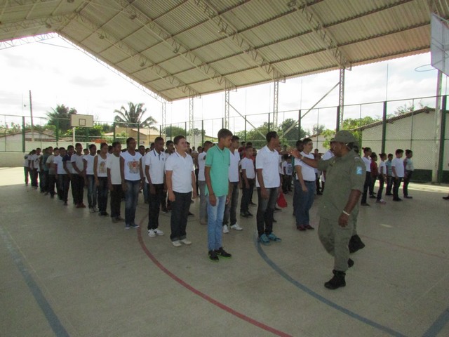 Aconteceu a 1ª Aula do Pelotão Mirim - Imagem 1