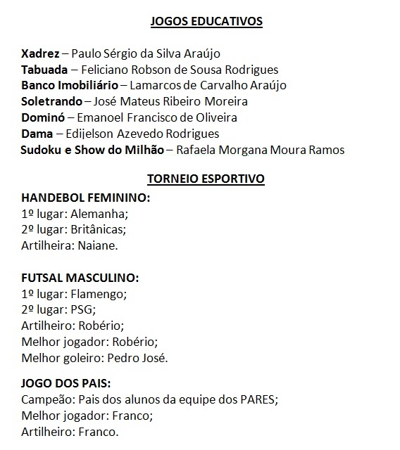 Jogos educativos e esportivos marcam 3º e 4º dia de GincASA - Imagem 1