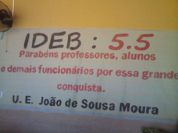 Escola João de Sousa Moura tem nota 5.5 no IDEB   - Imagem 2