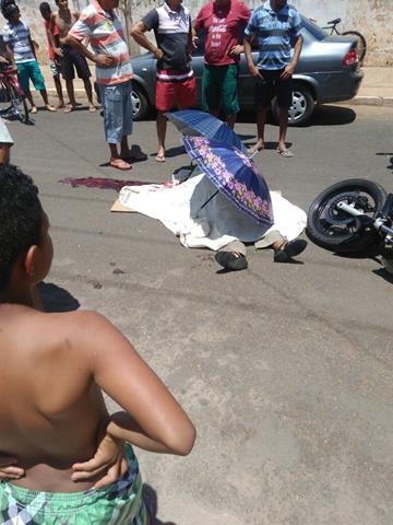 Acidente fatal: Moto bate em idoso em Valença  - Imagem 2