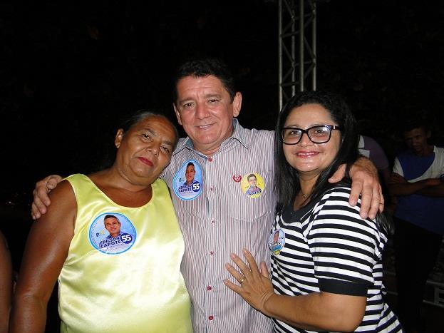 Capote e Manin realizaram grande comício no Bairro de Fátima - Imagem 7