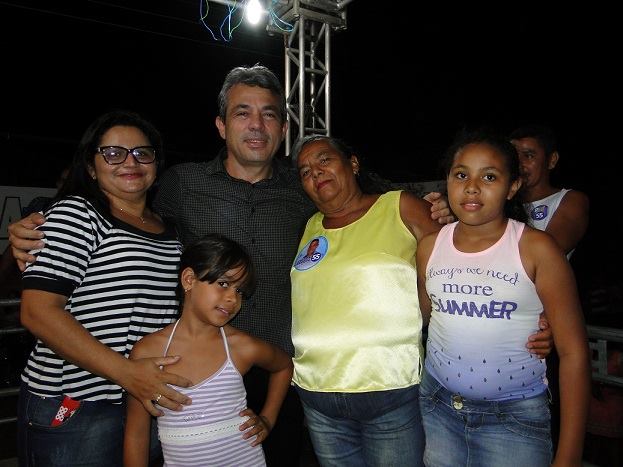 Capote e Manin realizaram grande comício no Bairro de Fátima - Imagem 1