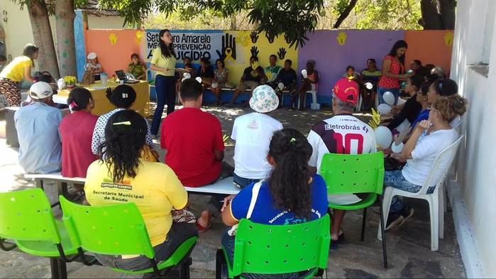 Equipe do Caps renascer realizam palestra preventiva. - Imagem 18