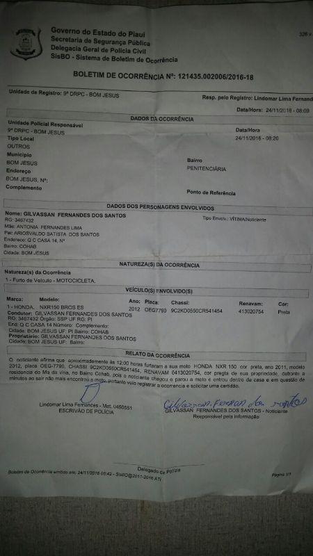 Policiais de Redenção do Gurguéia recuperam moto furtada - Imagem 1