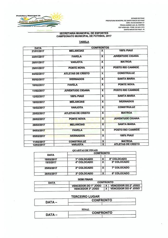 Tudo pronto para o início do campeonato municipal de futebol - Imagem 1