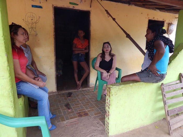 Equipe SEMTAS e CRAS visita famílias. - Imagem 5