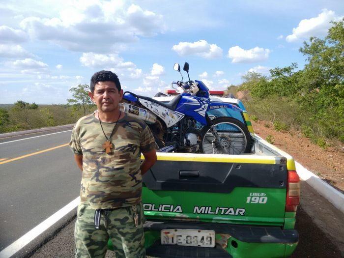 GPM de Ipiranga Efetua Prisão de Acusado de Furto de Motocicleta - Imagem 1