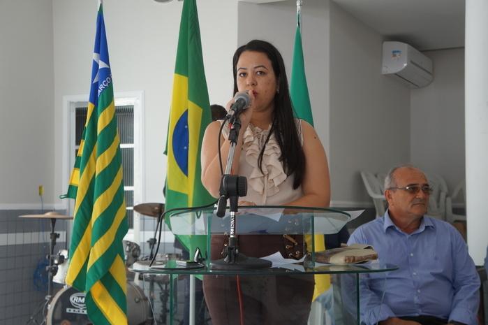 Presidente da Câmara Jaqueline Brito (Crédito: Francisco Anjos)