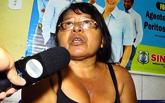 Teresina de Jesus já é bastante conhecida da polícia.  (Crédito: Kairo Amaral)