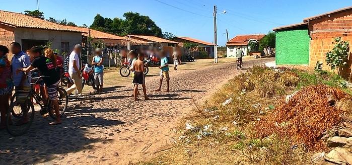 Curva onde o motociclista perdeu o controle. (Crédito: Kairo Amaral)