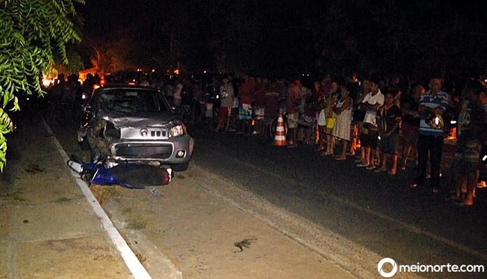 Acidente aconteceu próximo a Lagoa do Bebedouro.  (Crédito: Kairo Amaral)