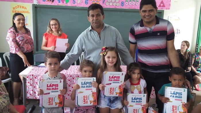 Prefeito municipal Zé Carlos e o secretário municipal de educação de Jatobá Joseano Oliveira (Crédito: Tony Sobrinho)