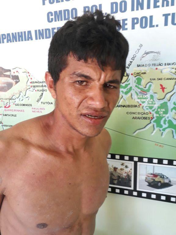 Foragido foi entregue na Central de Flagrantes de Parnaíba.  (Crédito: CIPTur / Divulgação)