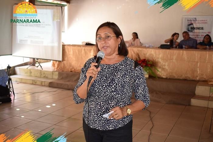 Secretária de Estado da Mulher Terezinha Fernandes (Crédito: ASCOM)