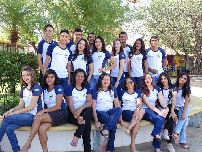 Turma do 3o. ano da escola professor Francisco Luis de Jatobá do Piauí (Crédito: Tony Sobrinho)