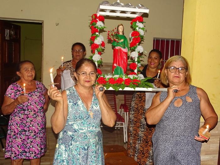 Procissão de Santa Luzia da comunidade Andrés em Jatobá (Crédito: Tony Sobrinho)