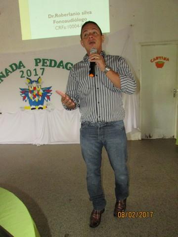 Palestra Com Fonoaudiólogo Fez Parte da I Jornada Pedagógica  - Imagem 19