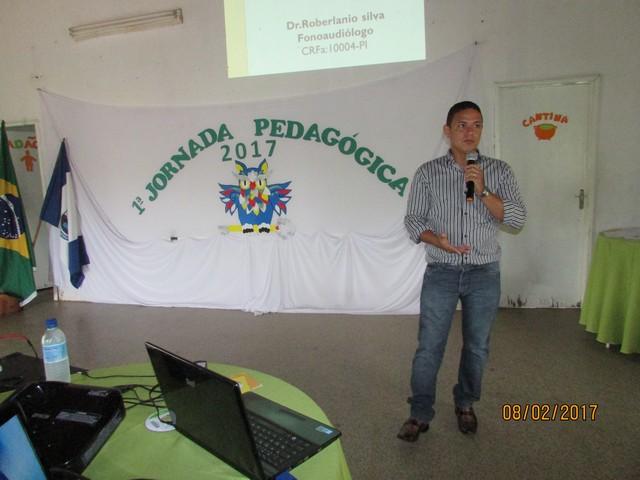 Palestra Com Fonoaudiólogo Fez Parte da I Jornada Pedagógica  - Imagem 17