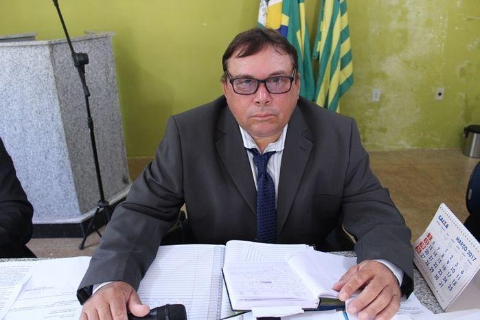 Erisveldo Mendes Barbosa- Presidente da Câmara de vereadores de São João da Varjota-PI (Crédito: José Carlos da Silva)