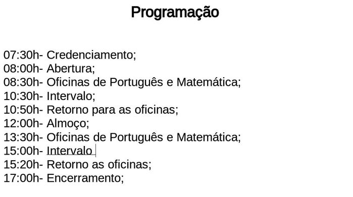 GE5 Prioriza a educação regional de qualidade na 1ª formação - Imagem 1
