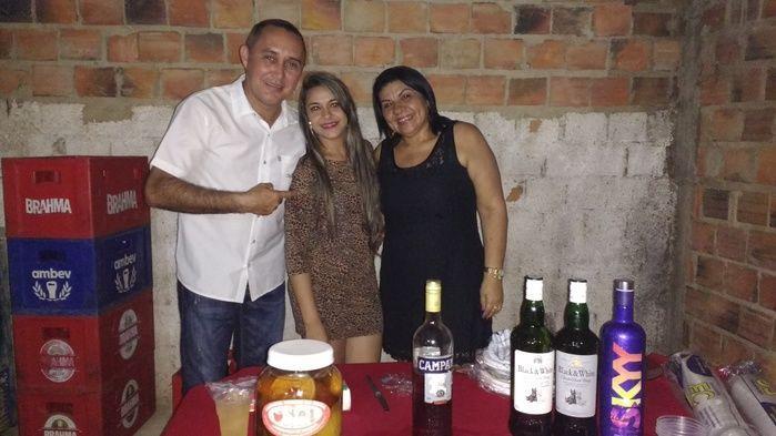 Aristeu, Josélia e Genuídes (Crédito: Edilene Lima)