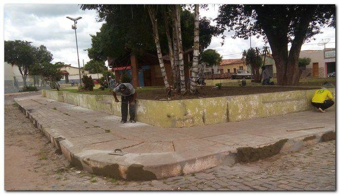 Praça Monsenhor está sendo reformada - Imagem 5